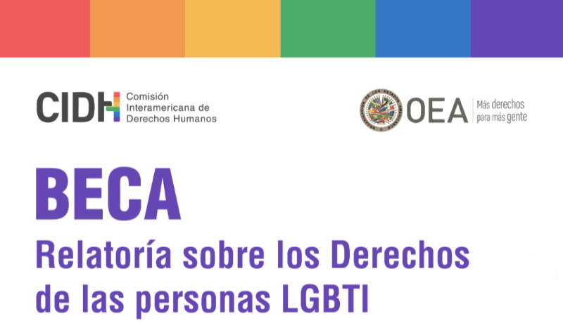 Beca de la OEA para la Relatoría sobre los Derechos de las personas LGBTI, 2021-2022