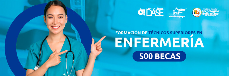 Becas de Excelencia para Técnico Superior en Enfermería de la Alcaldía Guayaquil, 2021-2023