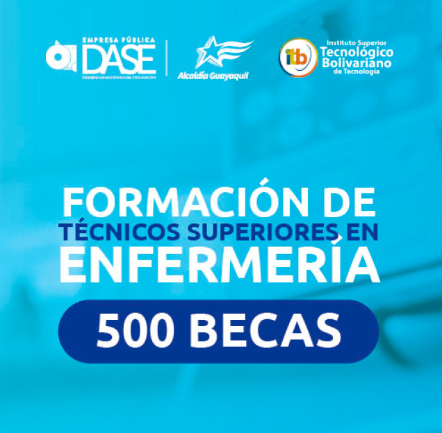Becas de Excelencia para Técnico Superior en Enfermería de la Alcaldía Guayaquil