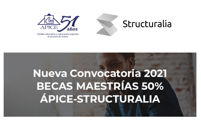 Imagen de Becas Ápice - Structuralia, 2021, 