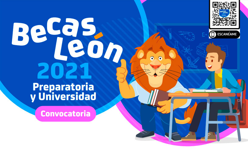 Imagen de Becas León 2021, para preparatoria y universidad, 