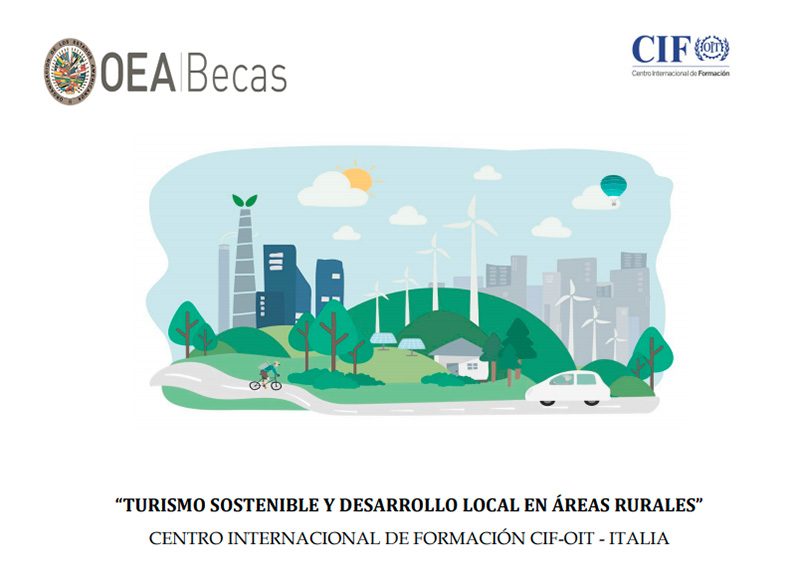 Imagen de Becas OEA para Curso de turismo sostenible y desarrollo local en áreas rurales, 2021, 