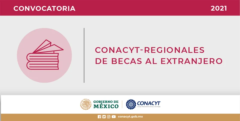 Becas CONACYT - Regional, México, 2021