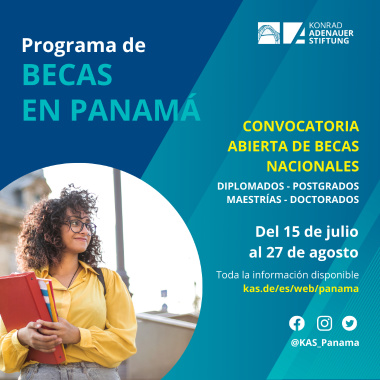 Becas de la Fundación Konrad Adenauer en Panamá, 2021