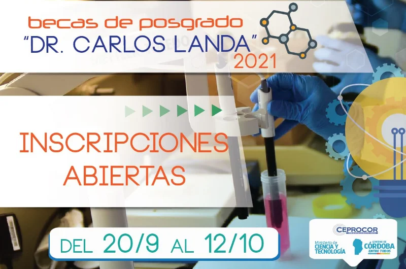 Becas de Posgrado Dr. Carlos Landa, 2021