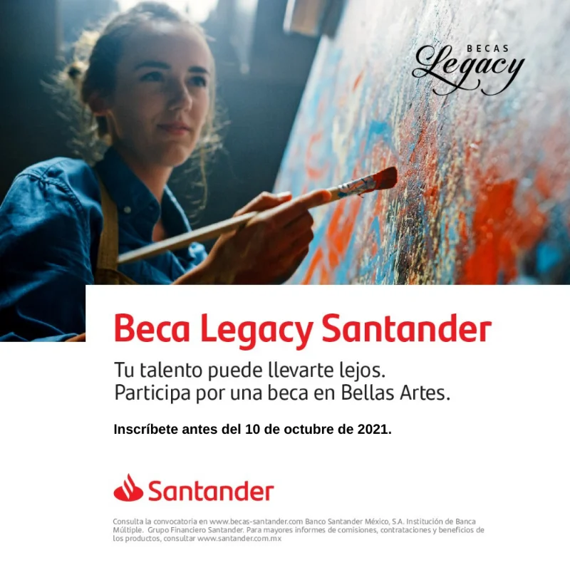 Becas Santander Estudios - Legacy, 2021
