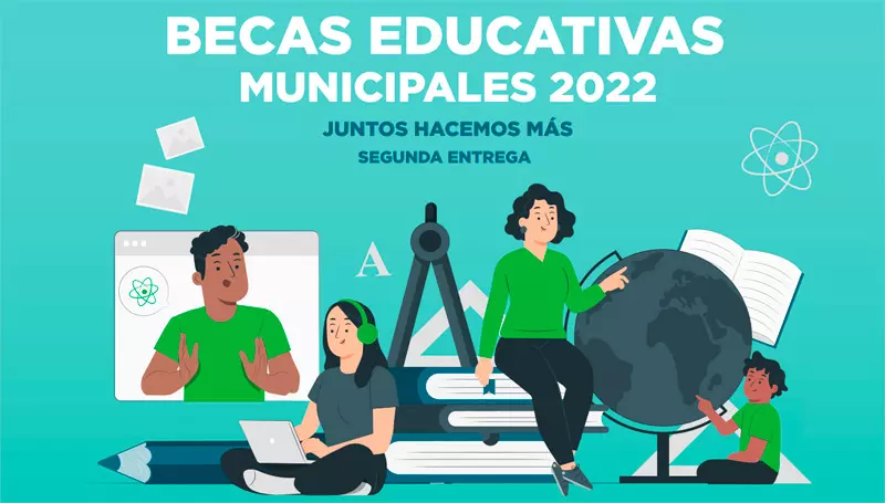 Becas Educativas Municipales del municipio de Huimilpan, 2022-2