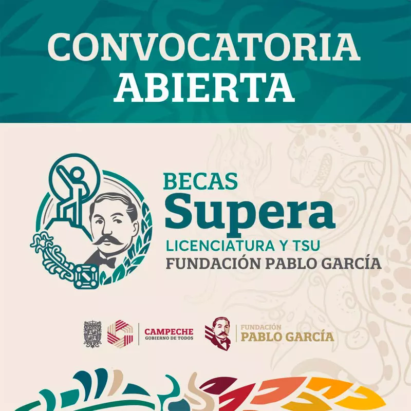 Programa estatal de becas Supera - Fundación Pablo García, 2022-2