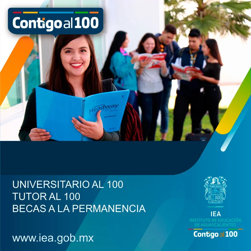 Imagen de Becas Universitario al 100 - Estado de Aguascalientes, 2022-2