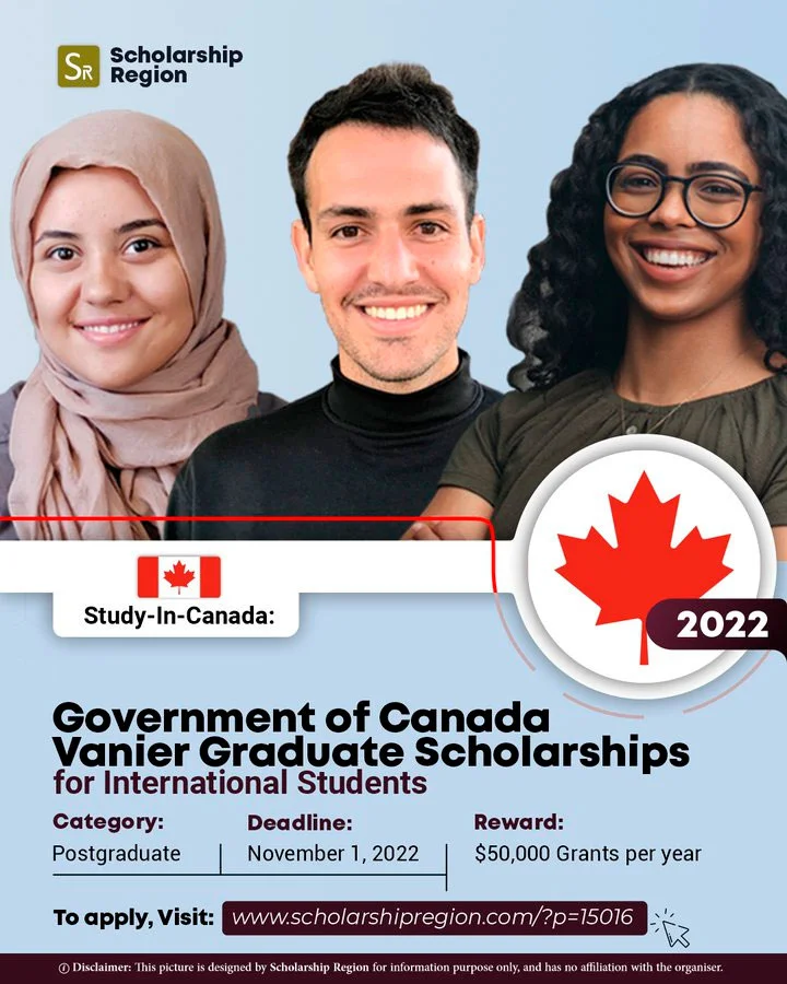 Becas Vanier de doctorado en Canadá, 2022-2023