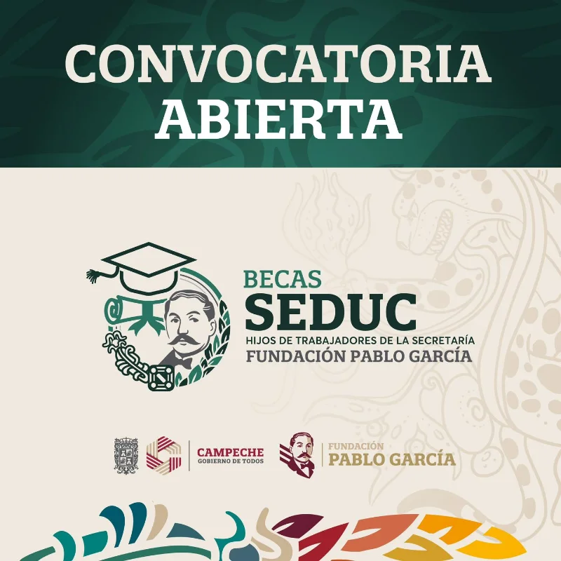 Beca escolar Seduc - Fundación Pablo García, 2022-2023