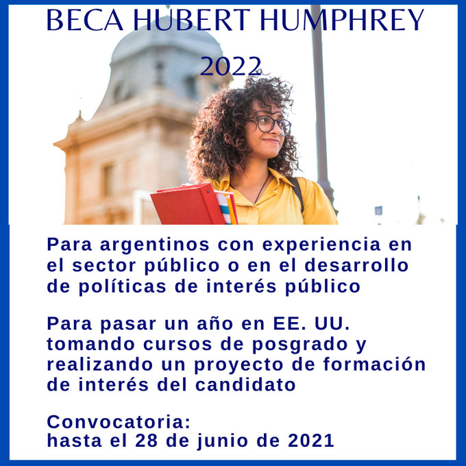 Beca Hubert H. Humphrey para argentinos, 2022-2023