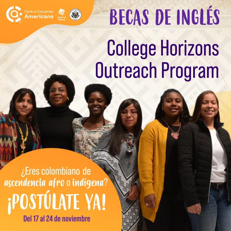 Becas de inglés College Horizons Outreach Program para colombianos, 2022-2023