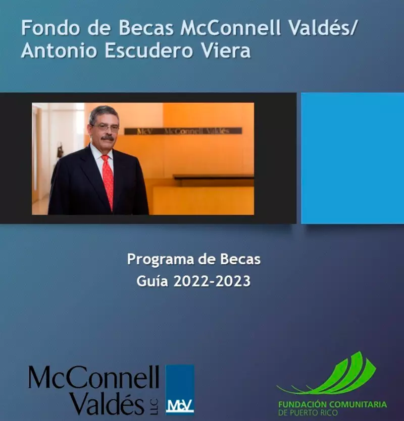 Becas McConnell Valdés / Antonio Escudero - Puerto Rico, 2022-2023