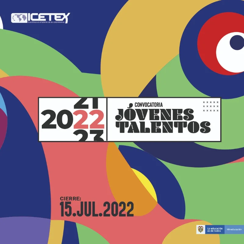 Beca Artistas jóvenes talentos, ICETEX, 2022