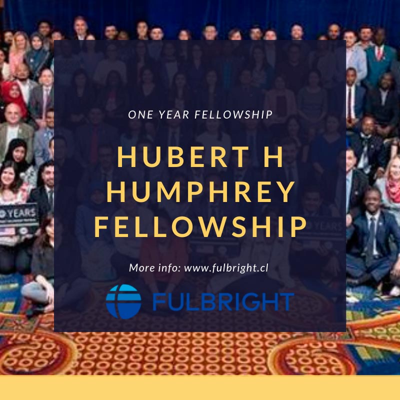 Beca Hubert H. Humphrey para chilenos, Beca para profesionales chilenos para el perfeccionamiento de conocimientos específicos y una práctica profesional en Estados Unidos.