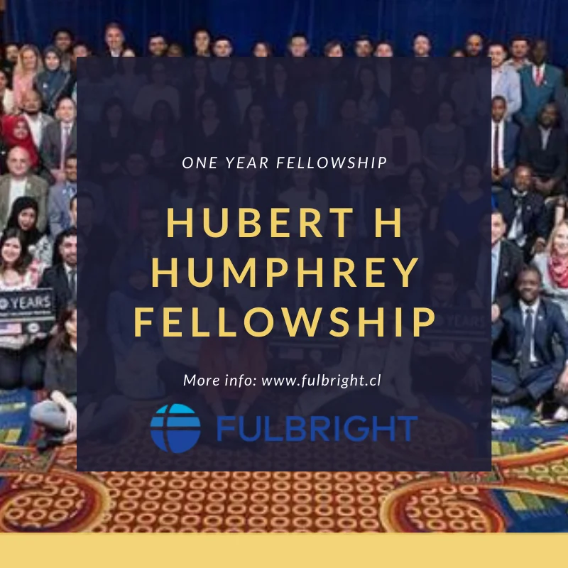 Beca Hubert H. Humphrey para chilenos, 2022