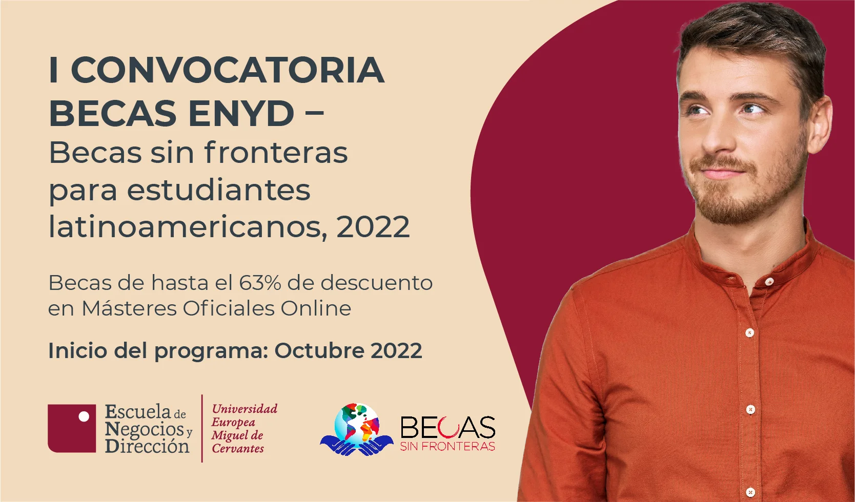 Becas ENYD - Becas sin fronteras para estudiantes latinoamericanos, 2022
