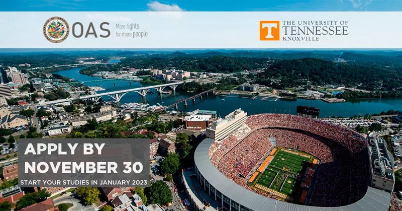 Becas OEA - The University of Tennessee Knoxville, 2022