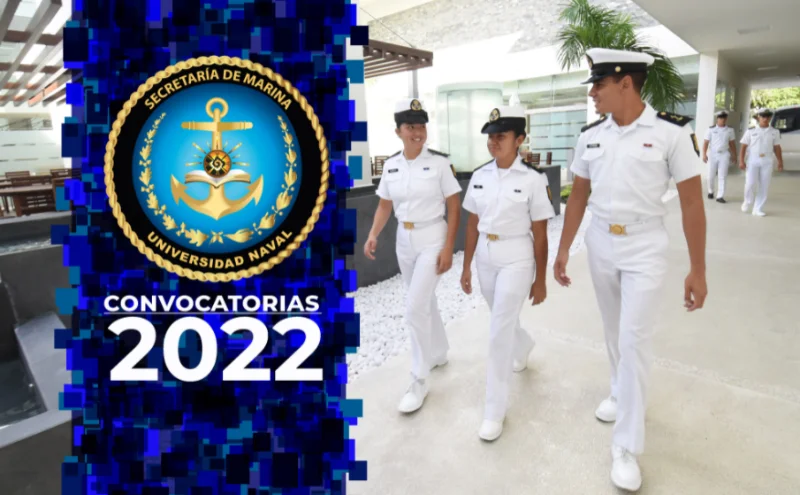 Becas para estudios profesionales en la Universidad Naval - SEMAR, 2022
