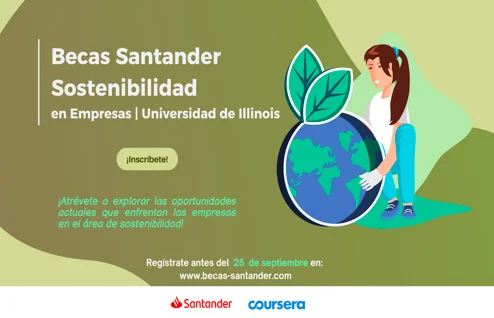 Becas Santander Sostenibilidad | En empresas | Universidad de Illinois, 2022