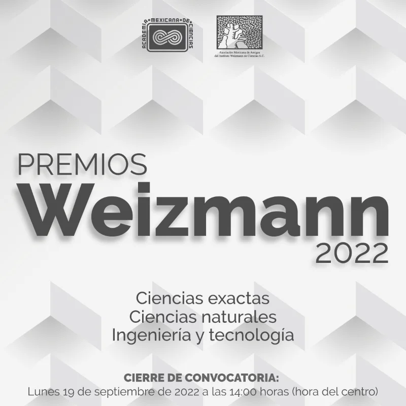 Premios Weizmann, 2022