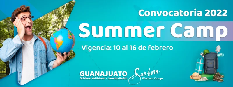 Summer Camp - JuventudesGto - Gobierno de Guanajuato, 2022