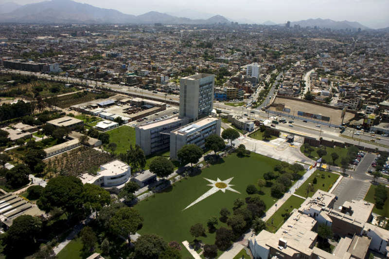 Campus de la Pontificia Universidad Católica del Perú