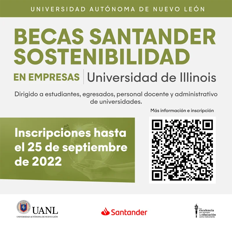 Imagen de Becas Santander Sostenibilidad | En empresas | Universidad de Illinois, 2022