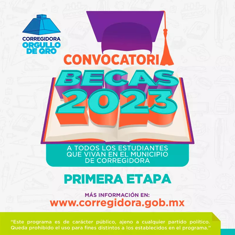 Becas Municipales Corregidora - Querétaro, 2023-1