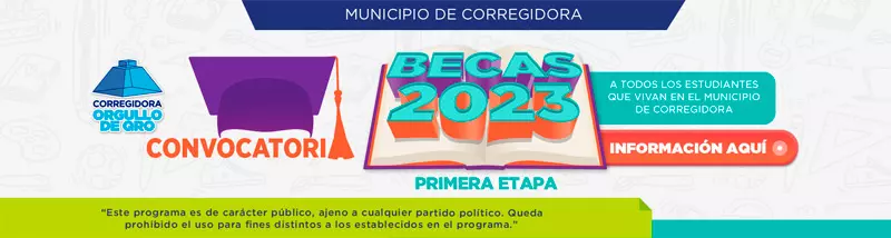 Imagen de Becas Municipales Corregidora - Querétaro, 2023-1