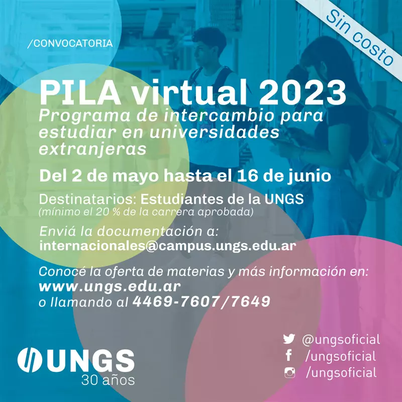 Imagen de Becas PILA - Programa de Intercambio Académico Latinoamericano, 2023-2