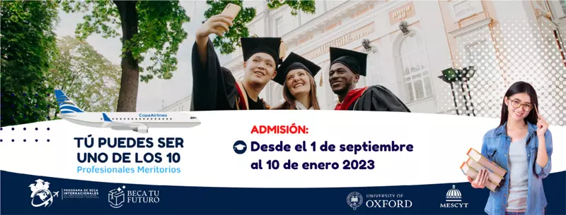 Becas Universidad de Oxford - MESCYT para Maestrías y Doctorados, 2023-2024