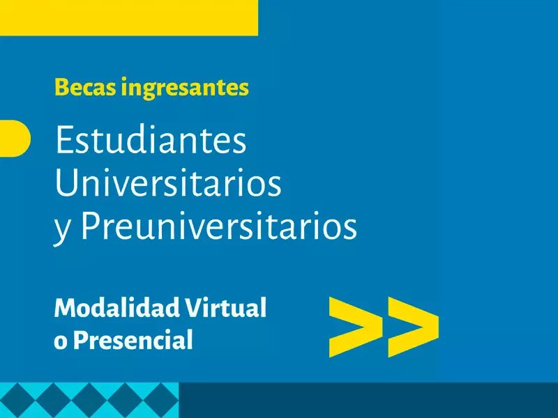 Becas de la Universidad Nacional de San Juan - UNSJ - Estudiantes ingresantes, 2023