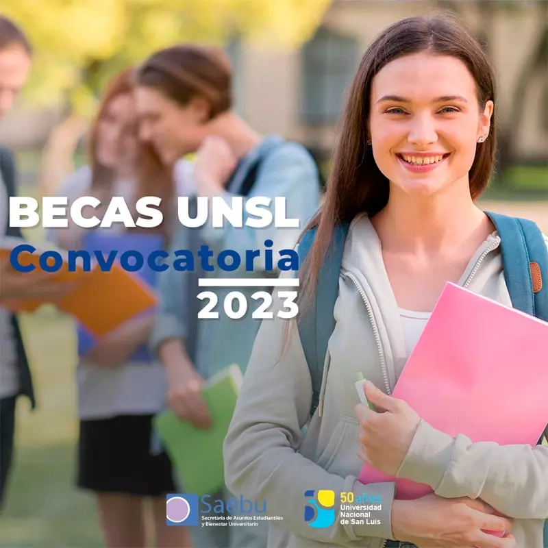 Becas de la Universidad Nacional de San Luis - UNSL, 2023