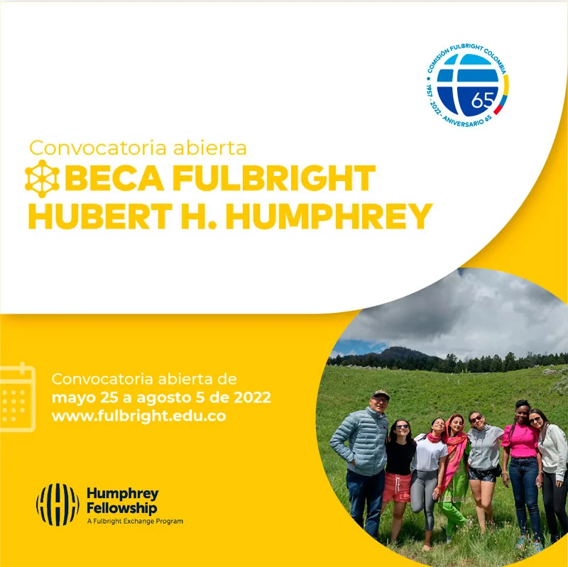 Beca Hubert H. Humphrey para colombianos, 2023