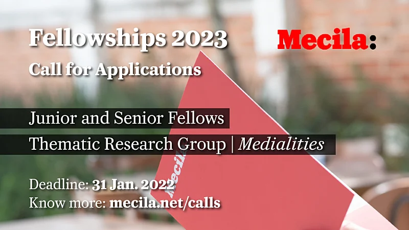 Becas Junior - Mecila Fellowships, 2023