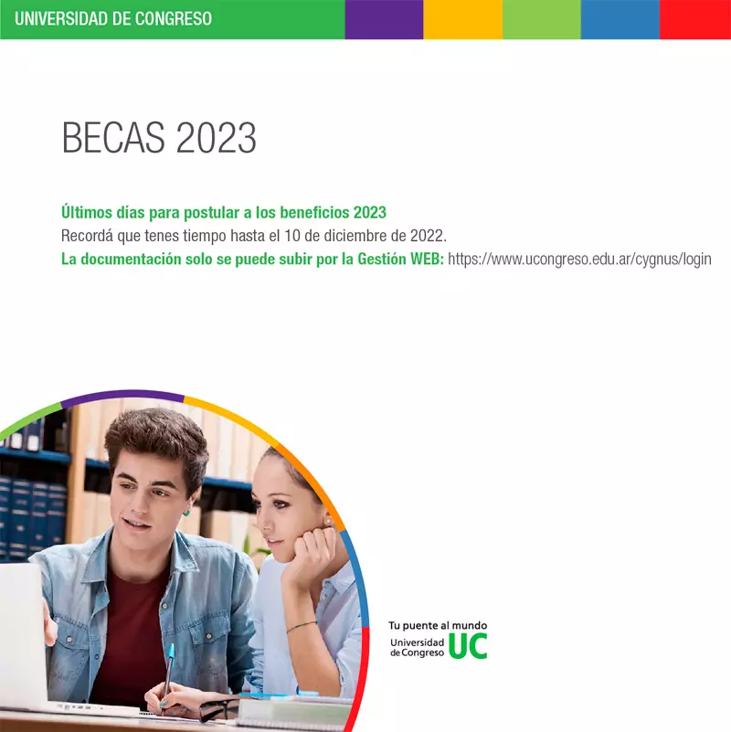 Becas y beneficios arancelarios - Universidad de Congreso, 2024