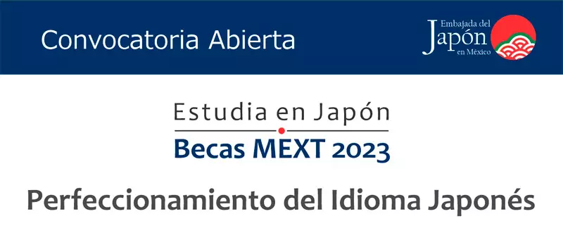 Imagen de Becas Monbukagakusho para perfeccionamiento del idioma japonés para mexicanos, 2023