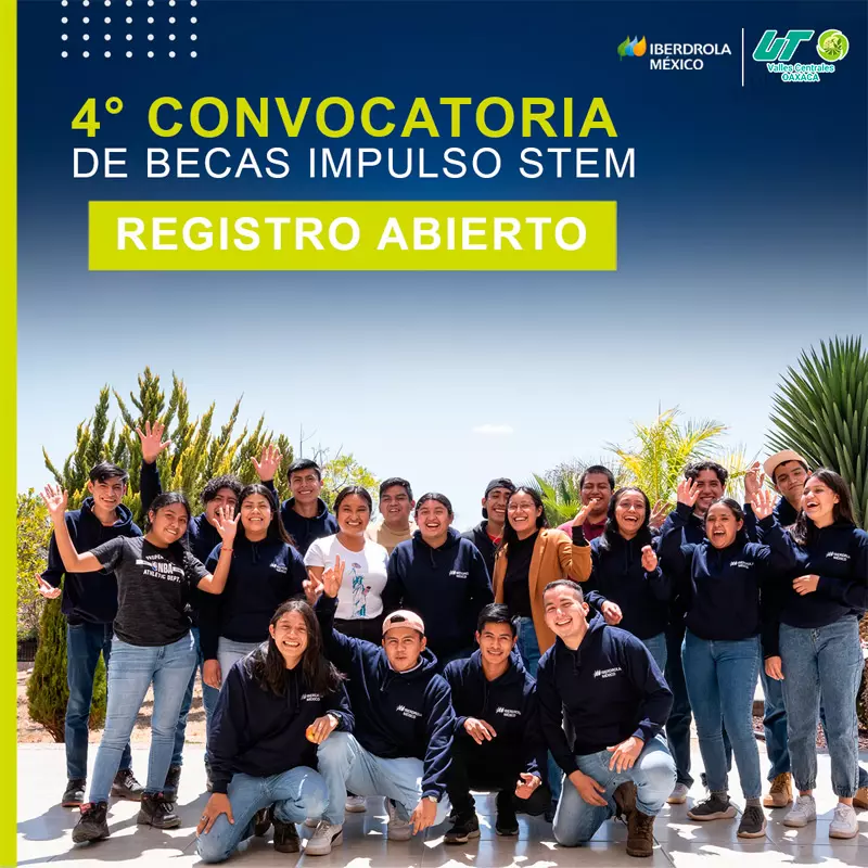 Imagen de Becas Impulso STEM, Ciencia y tecnología para los jóvenes de México, 2023
