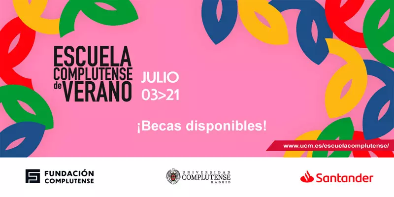 Imagen de Becas Santander Estudios - Escuela Complutense de verano, 2023