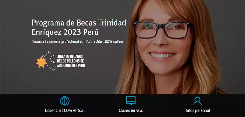 Imagen de Becas Trinidad Enríquez, JUDECAP - UNIR, 2023