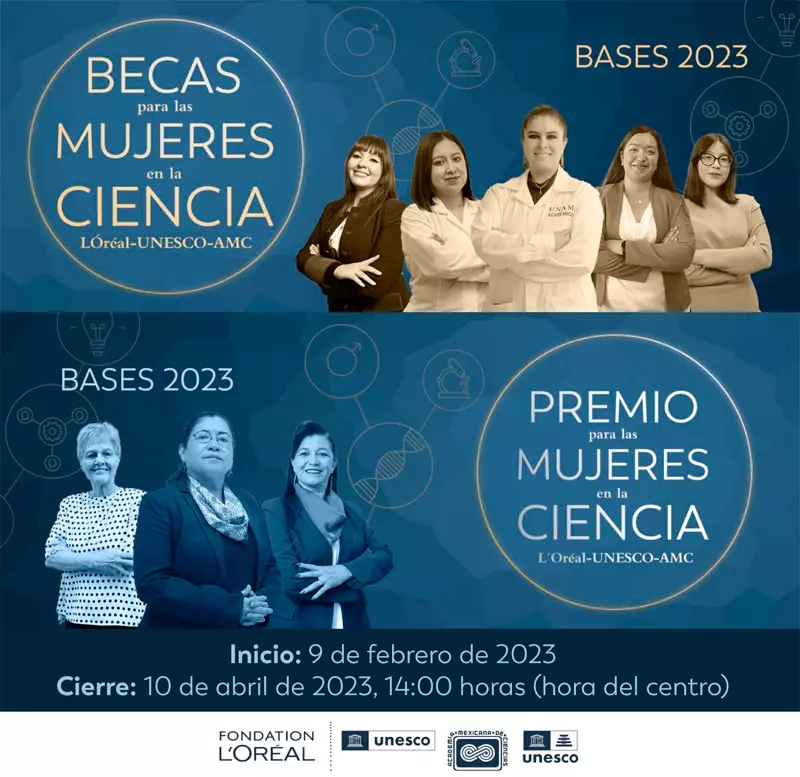 Imagen de Becas UNESCO - L'Oréal para las mujeres en la ciencia, México, 2023