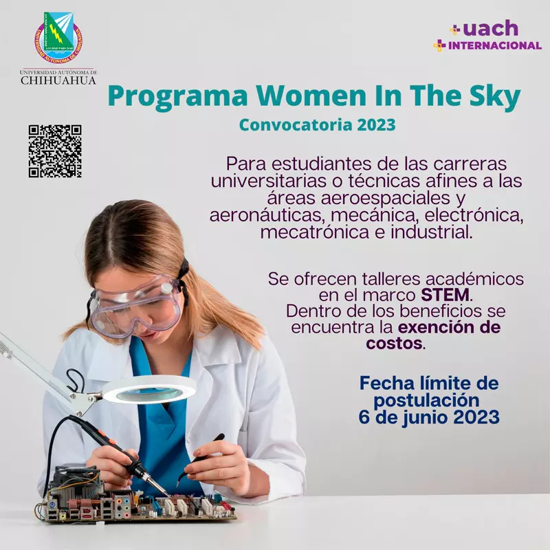 Imagen de Programa Women in The Sky - Amexcid, 2023