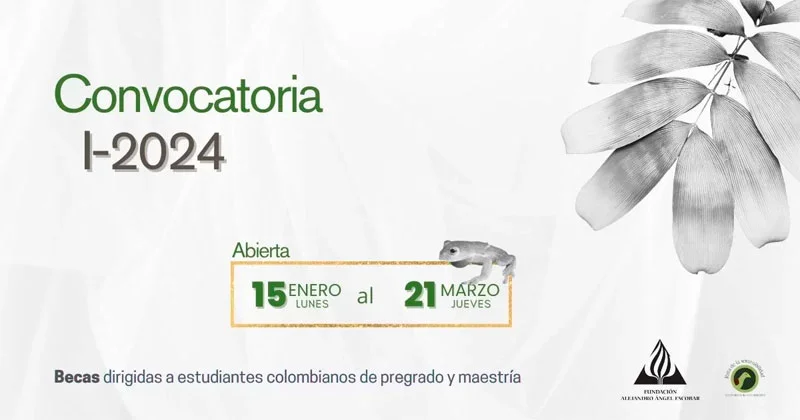 Becas Colombia Biodiversa, 2024-1