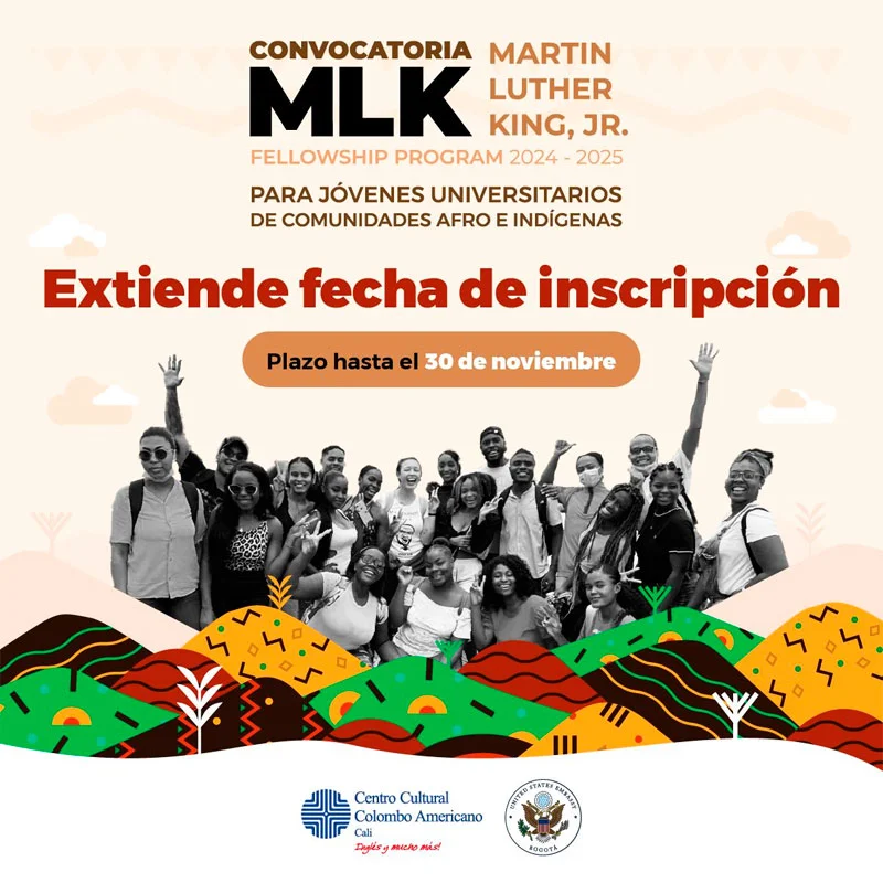 Programa de Becas Martin Luther King Jr. - MLK, de inglés y liderazgo, 2024-2025