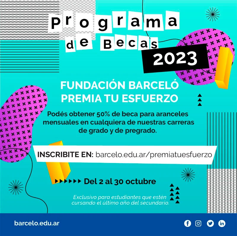 Becas Barceló premia tu esfuerzo, 2024