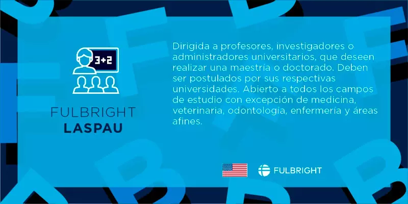 Becas Fulbright para académicos - Laspau Panamá, 2024