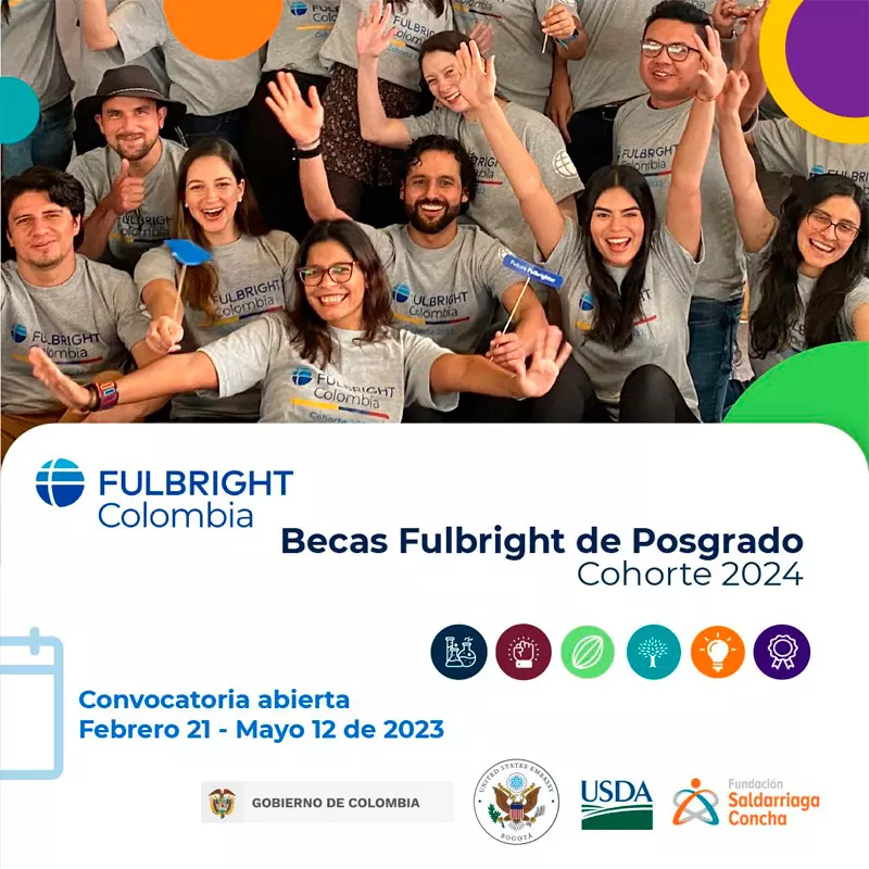 Beca Fulbright Saldarriaga Concha para colombianos, 2024