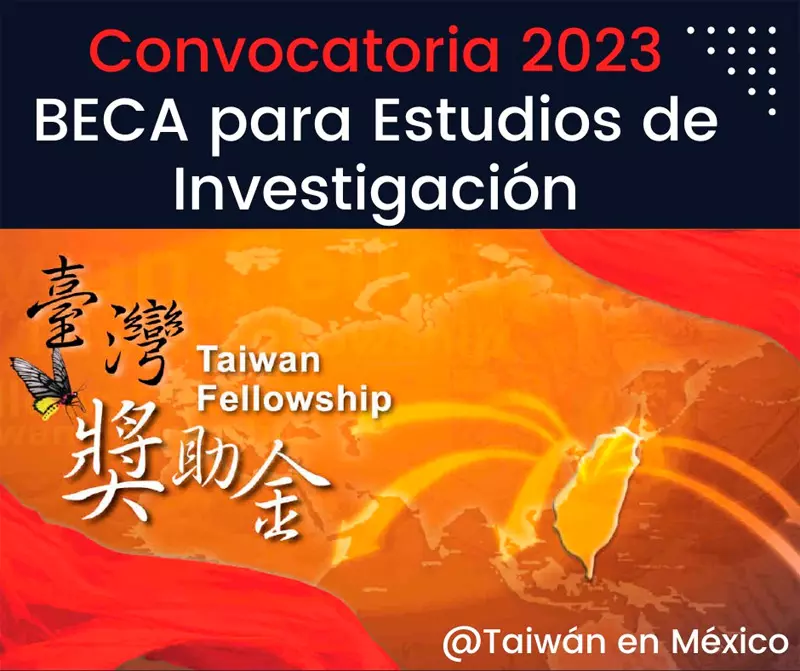 Becas Taiwan Fellowship, 2024